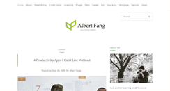 Desktop Screenshot of fangalbert.com